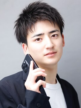 リップス 表参道店(LIPPS) 【ビジネスヘア】ハーフアップバングショート