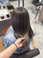 リンクエン(Link enn) 【グレージュ】ブリーチカラー