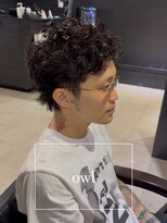 アウル 心斎橋(owl)&nbsp;マレットヘア/シャドウパーマ/メンズパーマ/メンズカット/men's