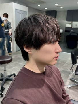 ジーニー 千葉(GENiE) シャドウパーマ/メンズマッシュ/ラウンドマッシュ/大堰龍吾