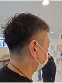 短髪パパカット