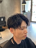 ザ クラン バイ ヘッドライト 仙台長町店(THE CLAN by HEADLIGHT)&nbsp;【爽やか決まるメンズパーマ】刈り上げ×ツイストスパイラル