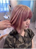 くびれレイヤー/サイドテール/レイヤーショートボブ