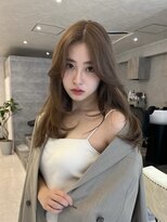 エヌ 大阪梅田茶屋町(enu) 海外風レイヤーカット×ダークブラウン