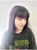 ダークパープルローライトカラーデザインカラーダークブルー