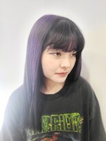 モナン(monan)&nbsp;ダークパープルローライトカラーデザインカラーダークブルー