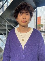 ヨンマルヨン(404) しっかりカールでセット簡単◎ツイストスパイラルメンズパーマ