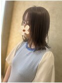 透明感抜群！レイヤーボブ × アッシュベージュ♪