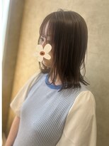 モエベル イズモ(MoeBell izumo)&nbsp;透明感抜群！レイヤーボブ × アッシュベージュ♪