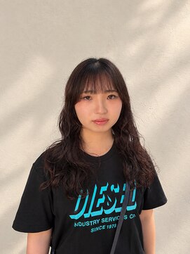 シアン 栄店(CYAN.) ブリーチ歴にロングウェーブパーマ☆