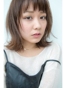 リコ ヘアアンドリラクゼーション(LICO HAIR&RELAXATION) くびれのあるフォルムと眉上バング