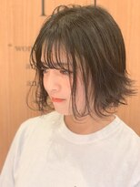 ロンド パルティール 大宮(Lond partir)&nbsp;【石田勇士郎】外ハネ切りっぱなしウルフショートボブ