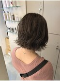 【EIGHT 豊崎】お客様スタイル_オリーブ×グレー