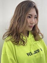 ウェグ 難波(WEG)&nbsp;WEG /道頓堀/バレイヤージュ/ブラウンベースカラー/艶髪