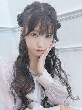 リルミー(Lilme) 【ヘアメ】 ひつじハーフツイン アイドル *Lilme*