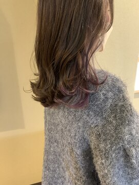 ゼン(Zen.) 大人可愛い＊グレージュ×ラベンダーピンク/Zen. 手塚