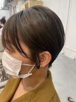 スクリバイタヒエ(SUKURI by tahie)&nbsp;#透明感カラー　#ショートスタイル　#ショートボブ