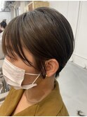 #透明感カラー #ショートスタイル #ショートボブ