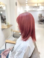 ベンチ 高田馬場店(bench) フェイスレイヤー ペールレッド