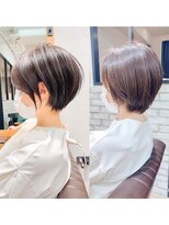 大人ショートボブ/クビレ/絶壁解消/20代30代40代/【荒牧】