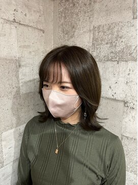 クロノスアーク バイ ディーズ(CHRONOS ARK by.D's) くびれボブ×グレージュ