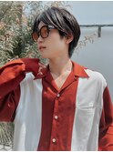 LANY横浜　ハンサムショート×大人ニュアンスパーマ