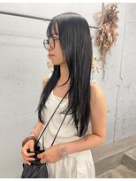 ノード(NODO)&nbsp;黒髪ロングのウルフレイヤー