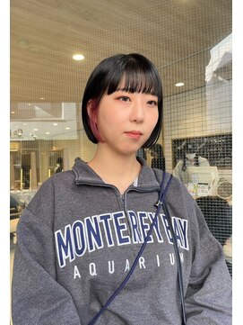 パーク(PAAQ) 【haru】暗髪×ミニボブ