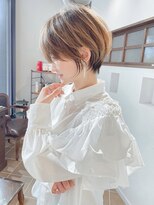 ハルキミナト ジャパン トウキョウ(HARUKI MINATO japan TOKYO) 20代30代40代50代耳かけショート前髪なしハンサムショートカット