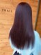 トレイル(TRAIL)の写真/特許取得『シルキーエステ』使用！髪質改善トリートメントで、頑固なくせ毛もツヤのあるストレートに♪