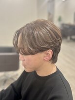 ミザルー(Misirlou) |メンズハイライト×センターパート|