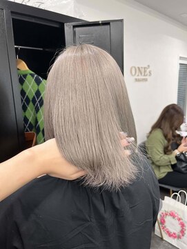 ワンズ ナゴヤ ヴィラ 名古屋栄(ONE's NAGOYA VILA) シアーカラー/カール/セミディ/姫カット