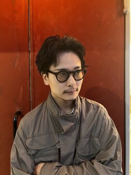 ヘアー バトン(hair vaton) センターパート