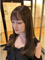 サラビューティーサイト 志免店(SARA Beauty Sight) 【志免】ブリーチ無しのグレージュ/セミロング☆山之内