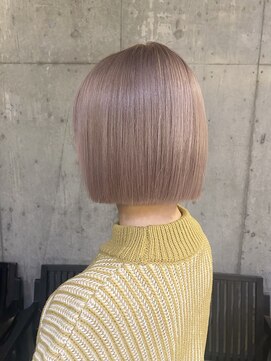 エヴァー(ever) 【切りっぱなしボブ/エアリーロング/美髪/ピンクブラウン/渋谷】