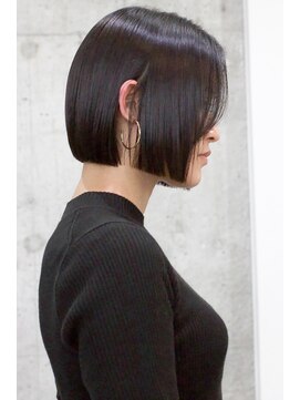 サクラ 岐阜(SAKURA) ボブ　地毛風ストレート　縮毛矯正　髪質改善トリートメント