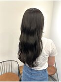 池袋 イルミナカラー ロングヘア 髪質改善 透明感カラーアンプ