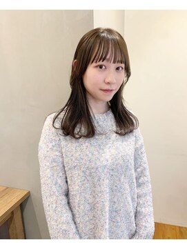 ビーヒアナウ 金沢県庁店(BE HERE NOW) 顔周りカット