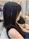 本八幡×外ハネボブ×ミディアム×黒髪