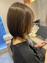 トライベッカスマートサロン(TRIBECA smart salon)&nbsp;イヤリングカラー×イエローカラー×ハイトーン
