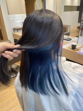 ゼル 熊谷(ZELE) インナーカラー