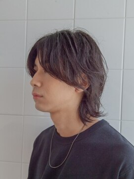 ルシード スタイル サーヴ(LUCIDO STYLE SERVE) メンズウルフスタイルミディアム襟足くせ毛カット