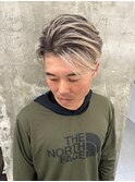 波巻きツイストスパイラルパーマ/フェザーパーマ/眉毛/メンズ