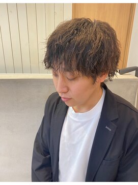 メンズバイココテラス 豊中(men's by cocoterace) ツイスパ/メンズパーマ/メンズカット/ウルフパーマ