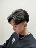 センターパートフェード
