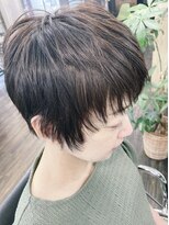 ハピエル 経堂(HAPPIEL) 丸みのあるレイヤーマッシュショート