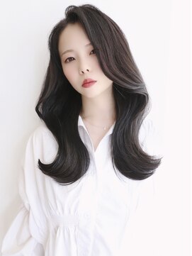 マッシュアンドマッシュアヴェダ ららぽーと福岡店(mash&mash AVEDA) 韓国風ワンホンヘア/フェイスレイヤー/くびれヘア/顔周りカット