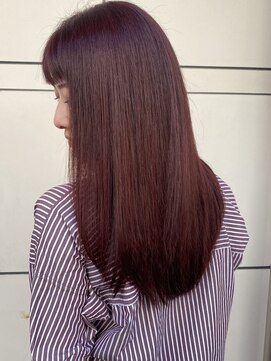 ティエラ 原宿 表参道(Tierra) 〈Tierra 毛利仁美〉イルミナカラーでつくるラズベリーピンク