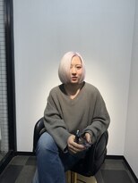 アローズ 久留米店(arose) ボブ×ホワイト