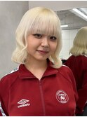 13606金髪マロンベージュブロンドニュアンスカラーベージュ